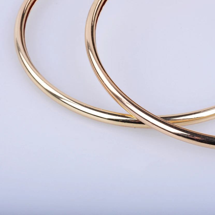 

Hoops Women Earrings Punk Vintage Cool Stuff New Year Gift Exaggerated Geometry Vintage Metal Gold Statement Earring Wholesale