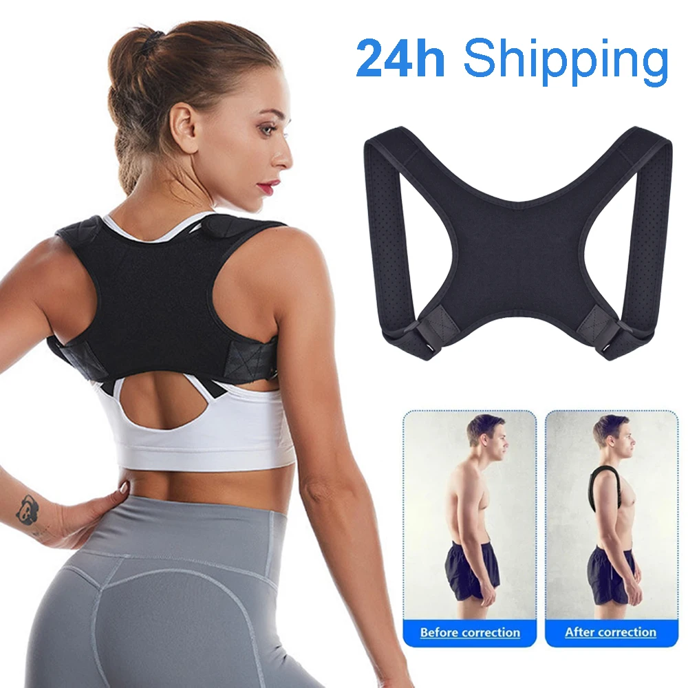 Регулируемый Корректор осанки Защита позвоночника облегчение боли коррекция