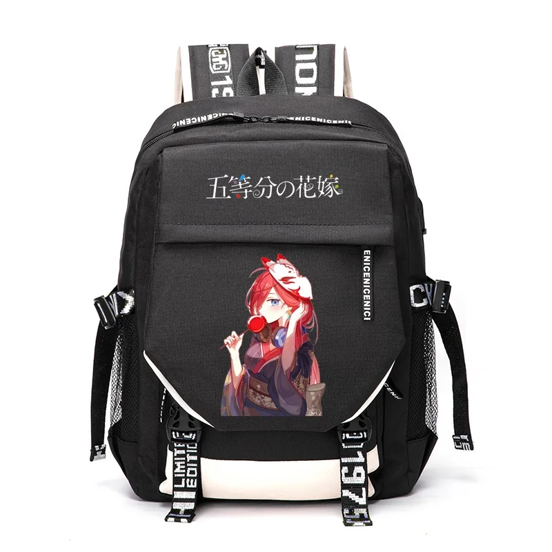 

Unisex Anime Cartoon The Quintessential Quintuplets Uesugi Fuutarou Outdoor Travel Rucksack Casual Schoolbag Student Backpacks