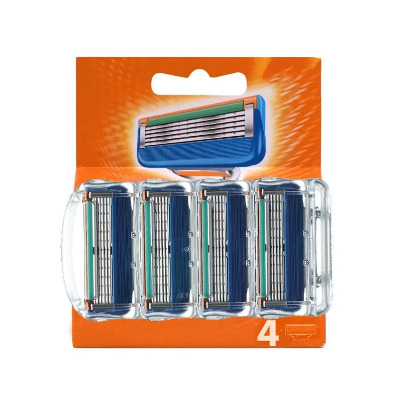 Бренд 4 шт./партия бритвенное лезвие для мужчин бритвенные лезвия безопасная