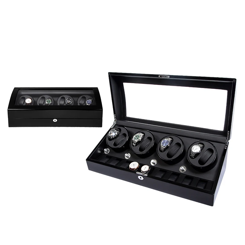 Высококачественный модный мужской футляр для намотки часов с 8 отделениями