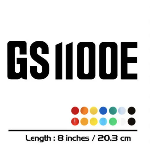 

Наклейка на топливный бак для мотоцикла GS1100E, 2 шт.