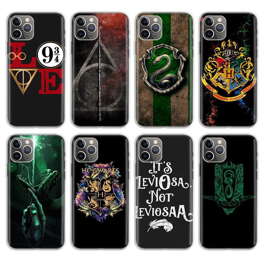 Чехол для телефона Potter Love iphone SE 5 5S 6G 6Plus 7 8 8Plus 11 Pro X XS XR MAX мягкий силиконовый чехол