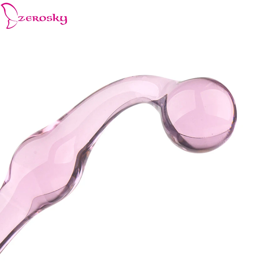 Анальная пробка стеклянная искусственная вагина секс-игрушки для пар геев