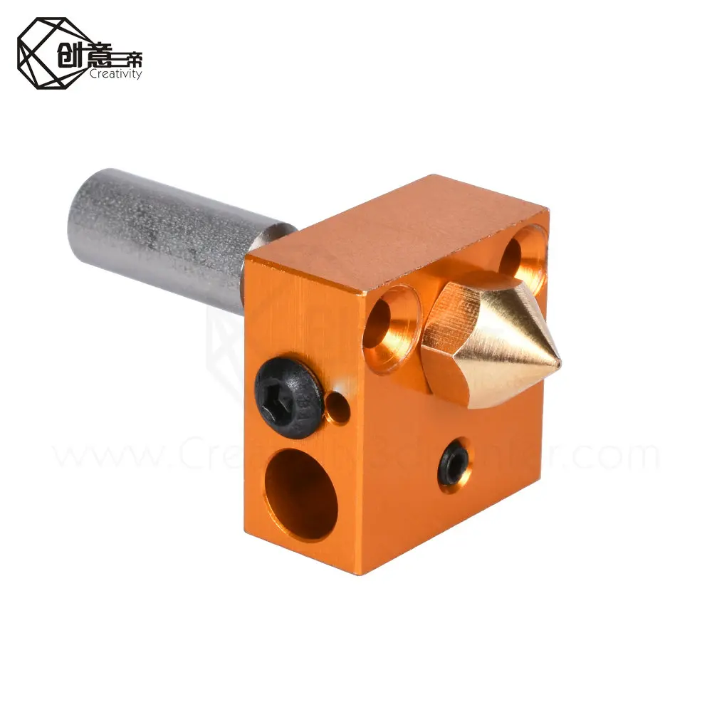 Детали для 3D принтера CR10 Hotend комплект экструдера 12 В/24 В 50 Вт ender3 cr10 1 75 мм 0 4 сопло j