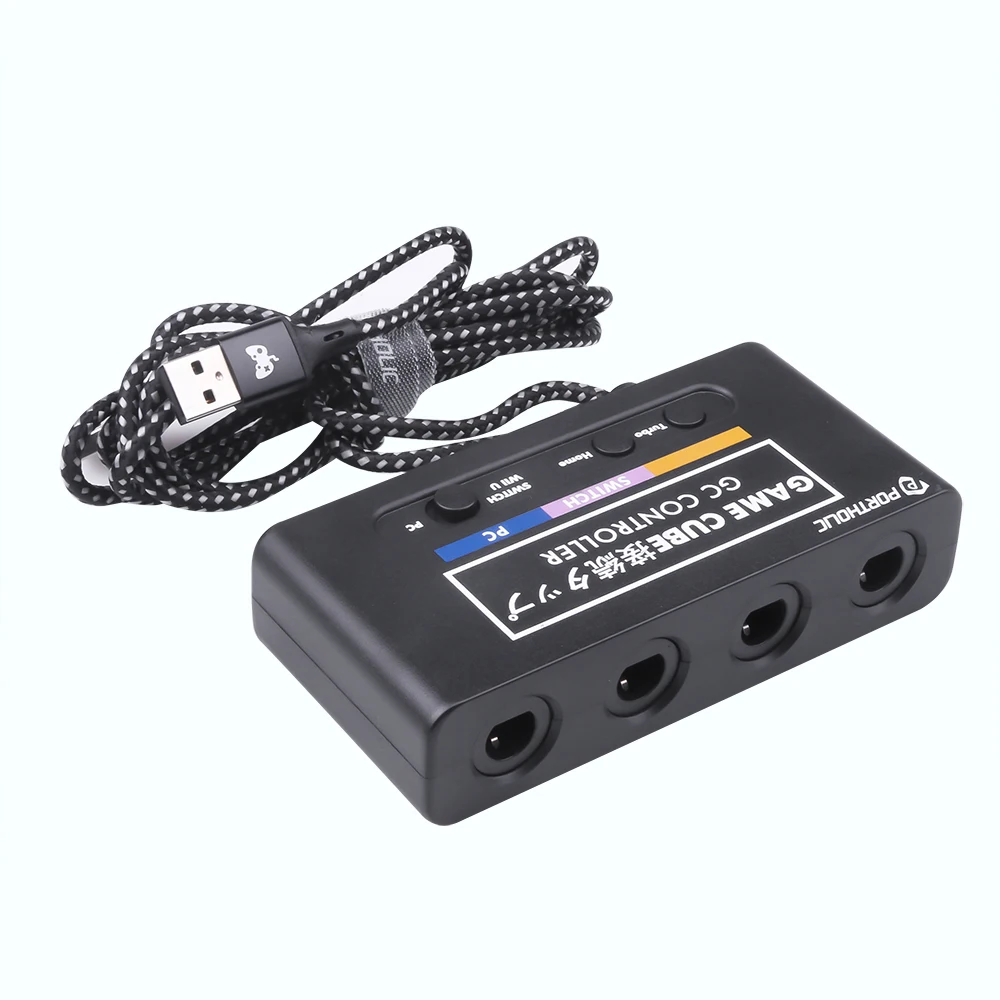 USB адаптер Kebidu для телефона конвертер с 4 портами Wii/Switch аксессуары ПК|Геймпады| |