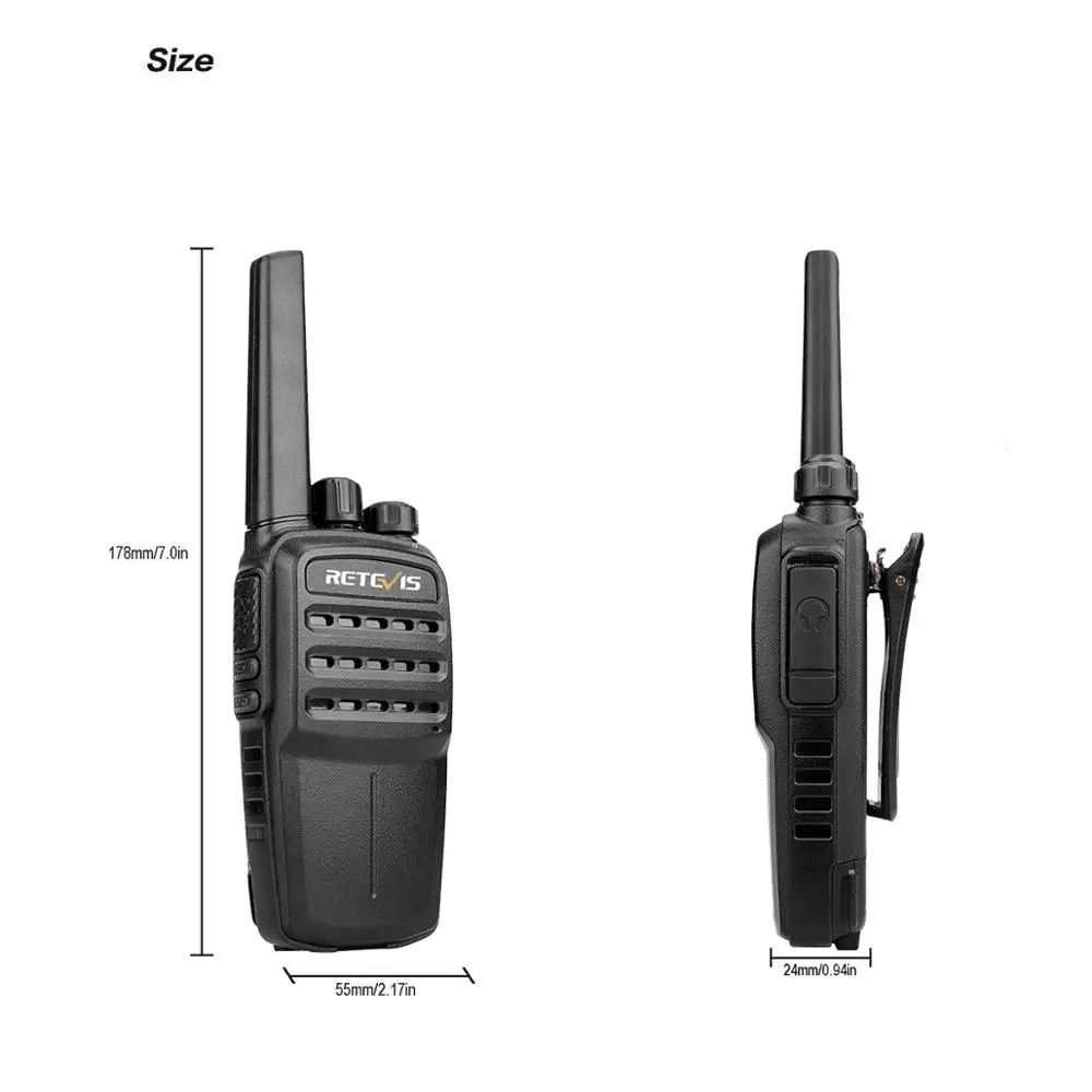 Retevis RT40 DMR цифровое радио 0,5 Вт DMR Tier I цифровая аналоговая рация PMR446/FRS двухстороннее радио VOX Ham Радио Comunicador