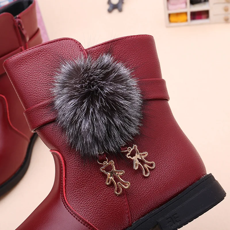 Ботинки для девочек Осень зима 2019 новая детская обувь детские зимние ботинки