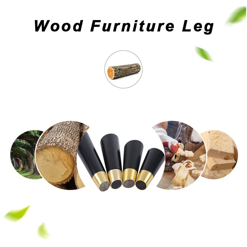 

1/4PCS TV Stands Furniture Legs Table Legs Bathroom Solid Wood Sofa Furniture Foot Accessories Sofa Foot Chair Leg