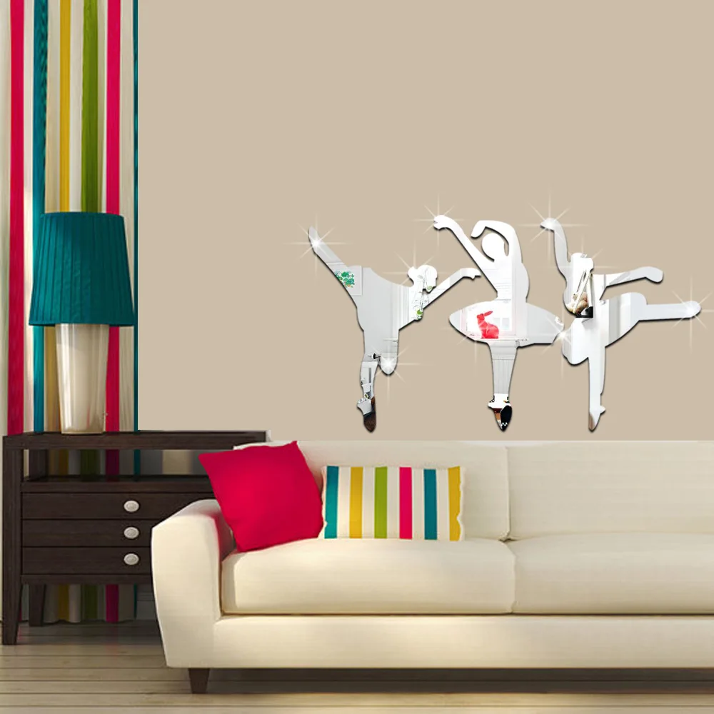 Funlife музыкальная и танцевальная классная декоративная зеркальная Съемная