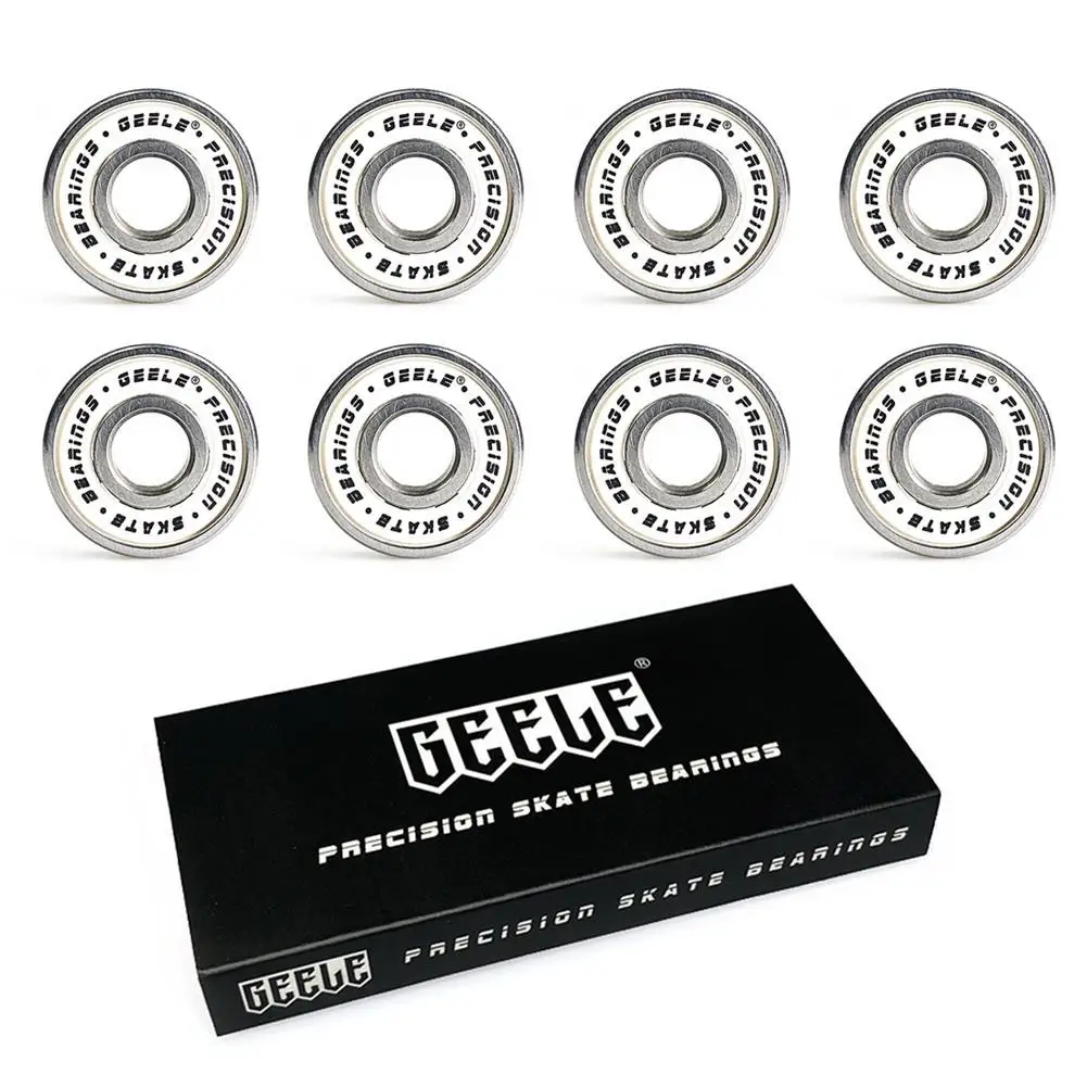 

8 шт скейтборд Запчасти подшипники профессиональная роликовая скейт подшипники для Лонгборда 608 8*22*7 мм Высокое Скорость шарикоподшипники д...