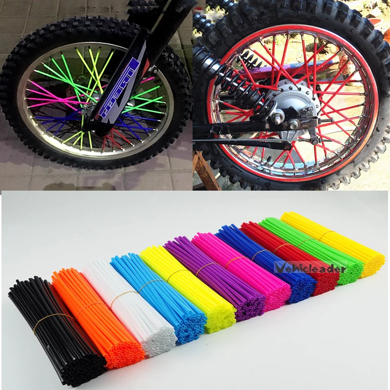 

Защитные обода на спицы велосипеда, 24 см, 72 шт.