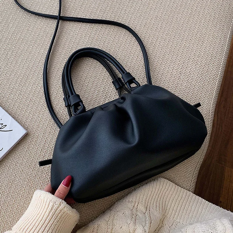 Женская сумка-клатч через плечо дизайнерская Простая Сумка-тоут в форме облака