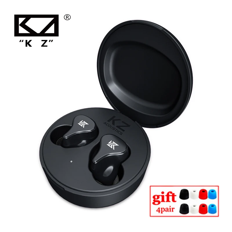 Беспроводные наушники KZ Z1 Pro Bluetooth 5 2 TWS с функцией шумоподавления Спортивная