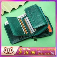 contacts genuine leather wallet women clutch bag luxury brand female coin purse small rfid card holder wallets mini carteras