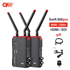 Cvw Swift 800pro 800ft loze Hd Beeld Video Трансмиссия Sdi draadzender Ontvanger Telefoon App Monitor 800 Pro