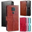 Чехол-книжка из искусственной кожи для Motorola Moto G9 Play, защитный чехол, защитный чехол для телефона Moto G9, чехол, Магнитный чехол-кошелек