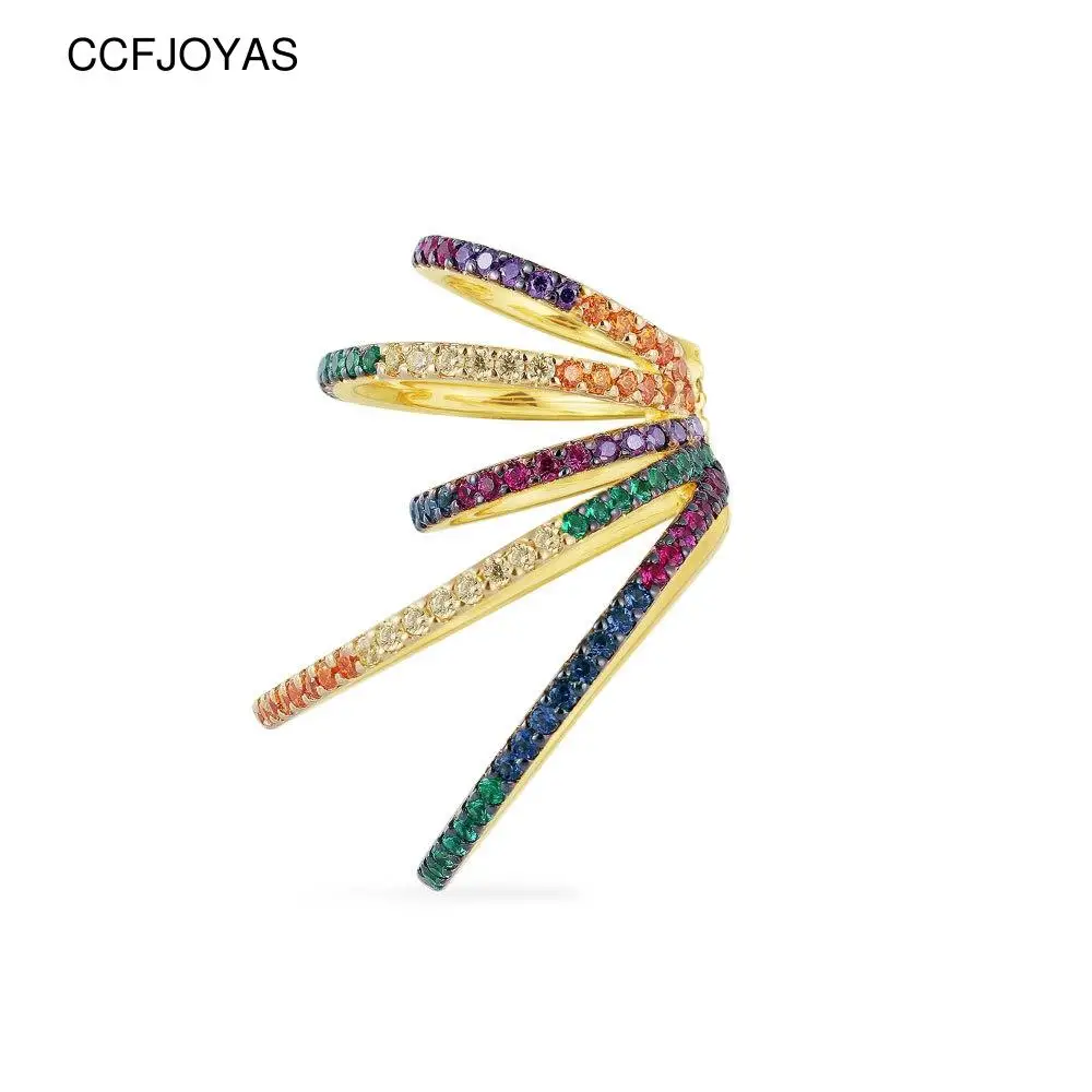

Ccfjoyas Earrings For Women United States No Pierc Israel Earing Clip Cn(origin)heart Ear Cuff De(origin) Sapphire Fluorescent