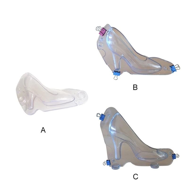 Обувь на высоком каблуке пресс-форм Туфли и платформе из поликарбоната форма для