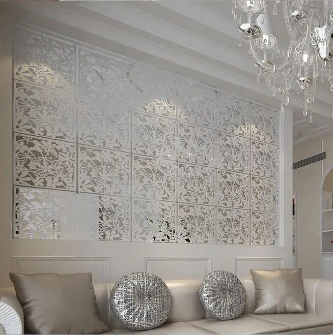 Стеновые панели в виде шторы подвесной полый деревянный экран мобильный вход