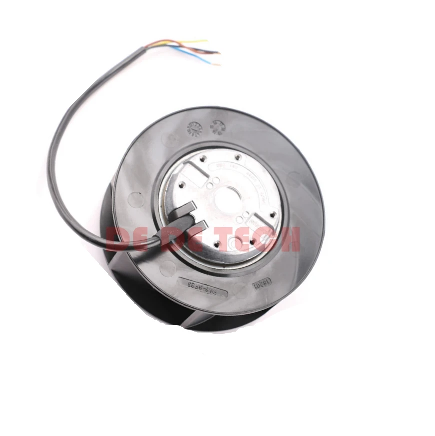 Бесплатная доставка Φ 07 AC 230V 0.11A 133X133mm 4 проводной вентилятор охлаждения