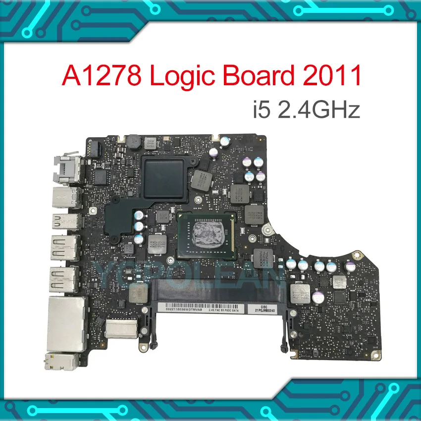 Протестированная материнская плата i5 2 4 ГГц для Macbook Pro 13 &quotA1278 логическая 820 2936 B