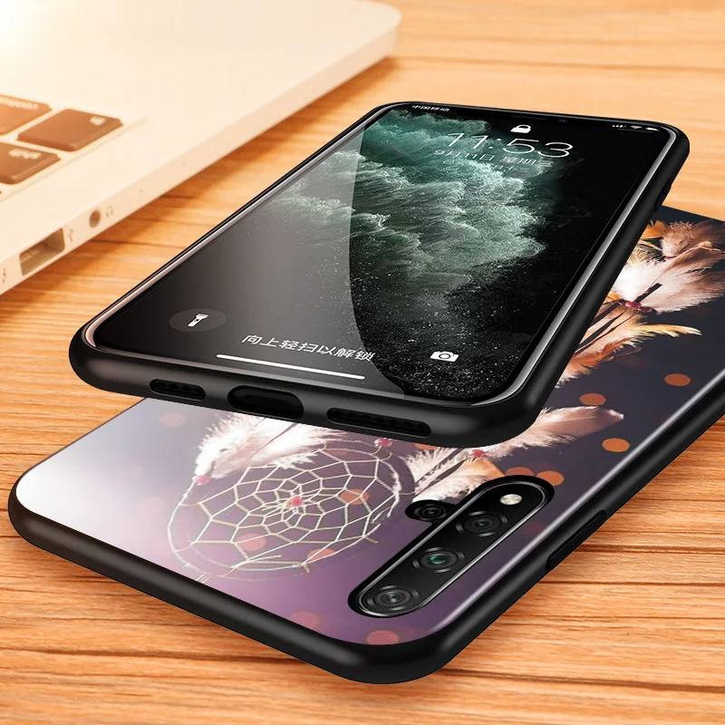 

Dream catcher watercolor for Huawei Honor 30 20 10i 10 9C 9A 9S 9X 9N 9 8X 8A 8 7A 7C Pro Plus Lite Black Phone Case