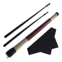 1 set flute cleaning stick cleaning cloth flute cleaning accessories black