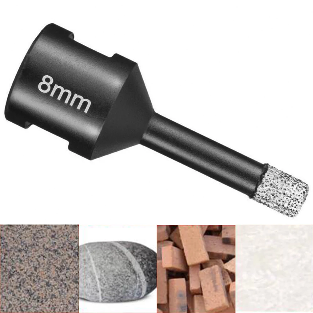 

M14 Сухие алмазные коронки сверла для фарфоровой гранитной плитки стекла мрамора 6мм-14мммм острые и износостойкие, можно вырезать чисто, легк...