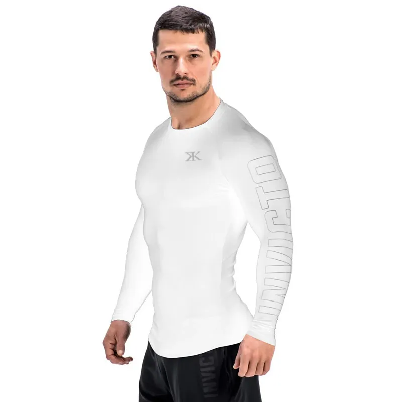 

2020 Fall New Men's Long Sleeve T-Shirt Jogger Gyms Bodybuilding Workout Sportswear Fashion Streetwear Men's Clothing