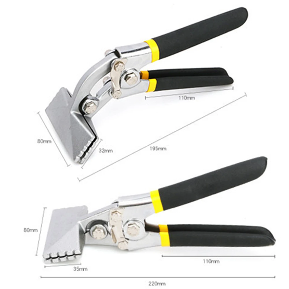 Heavy-duty Metal Bending Pliers Tools Supplies Sheet Crimping Non-slip | Инструменты