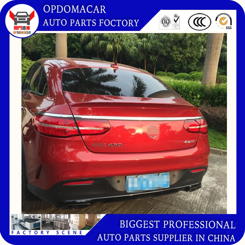 Высокое качество ABS праймер или черный красный цвет автомобиля задний спойлер