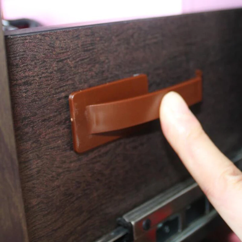 Невидимый детский замок безопасности пластиковый болты для ящика Детская