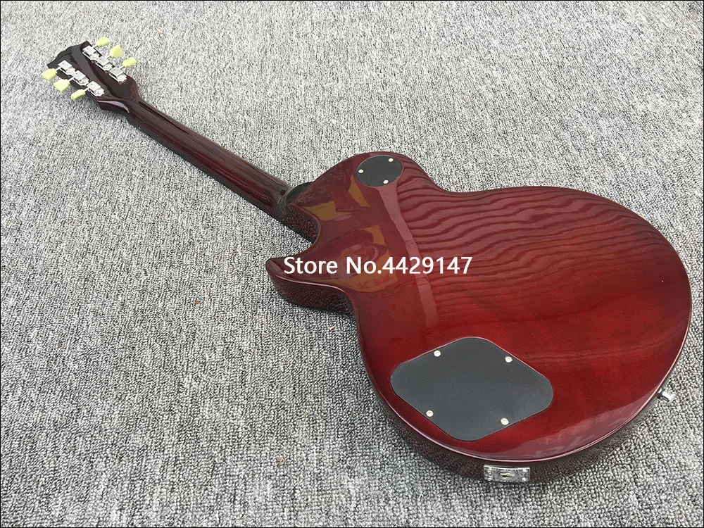 2020 Высококачественная электрогитара корпус из красного дерева со стеганой клена