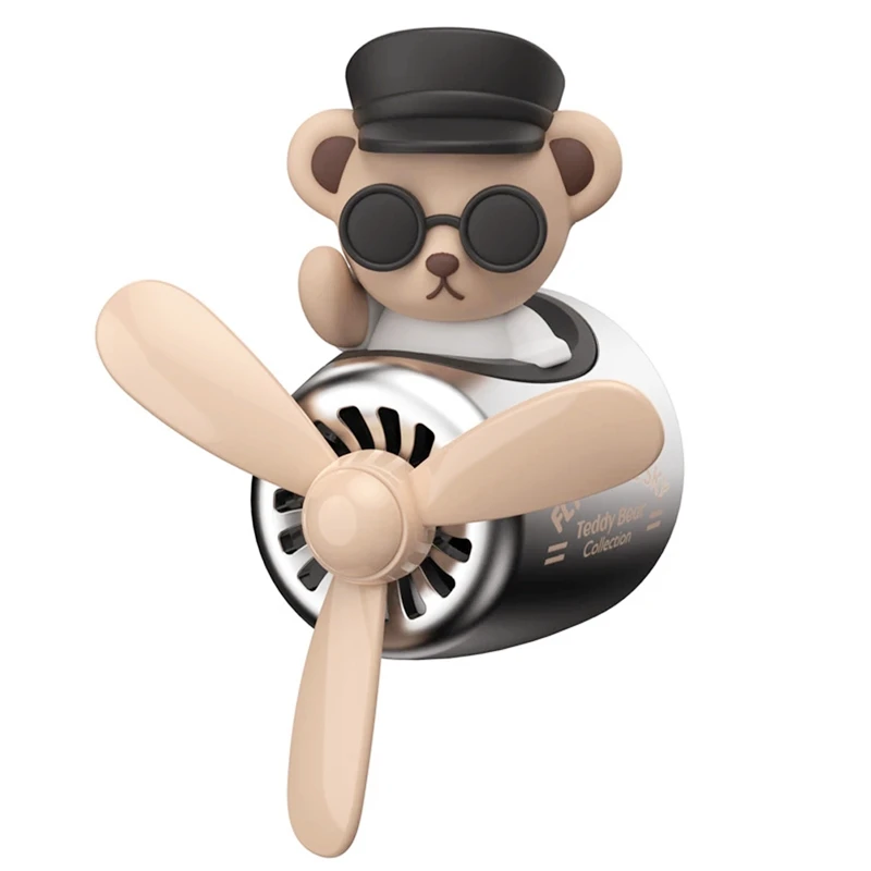 Освежитель воздуха для автомобиля медвежонок Тедди освежитель с вращающимся