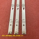Светодиодная панель (3) для TCL 40FA3203 40FD2700 40FS3750 40FS3800 40FS3850 L40F3303B L40F3301B Thomson 40FA5405 TOT_40F3800_3X8_3030C-V1