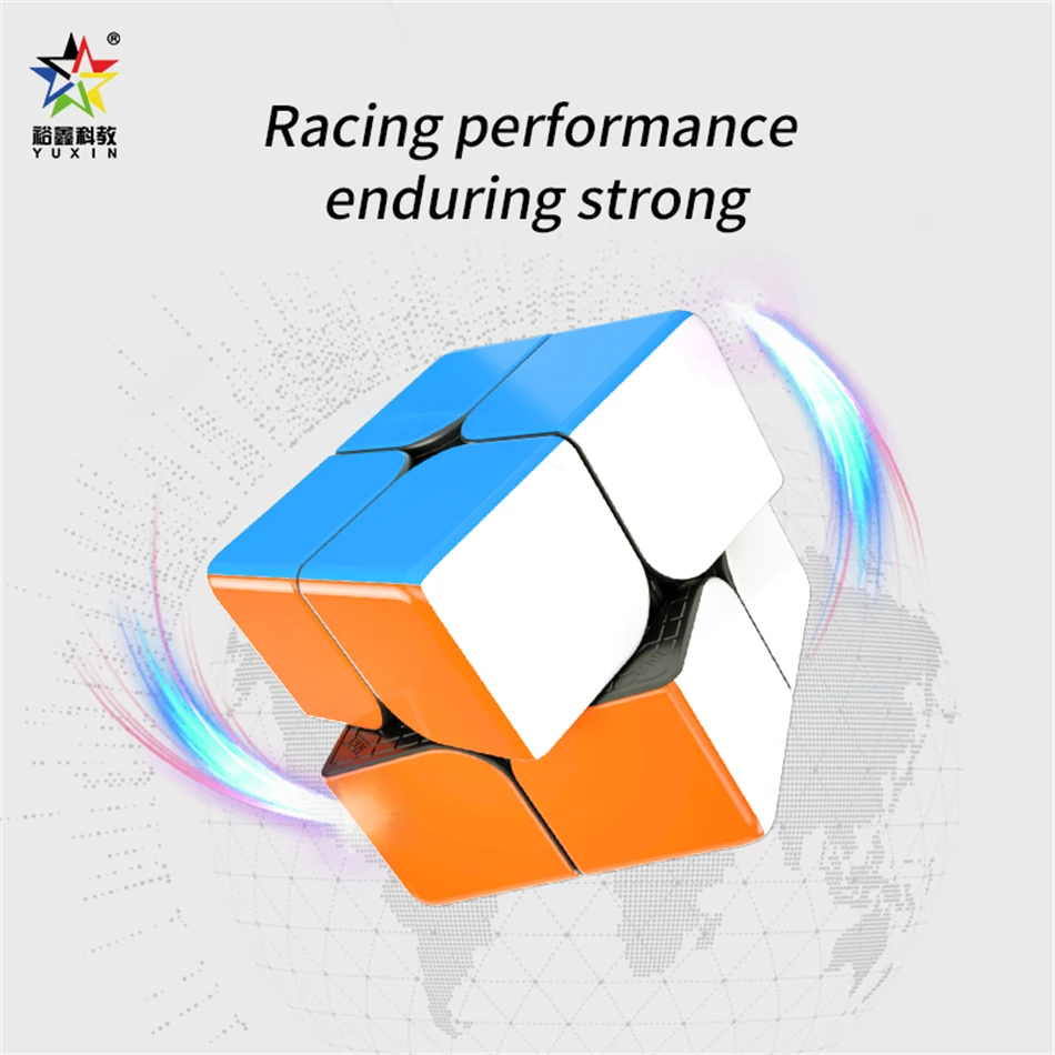 

Yuxin Little Magic Cube 2x2x2 V2 Magnetic Little Magic Speed Smooth Children Professional Cubes Antistress Toy Puzzle For Adults