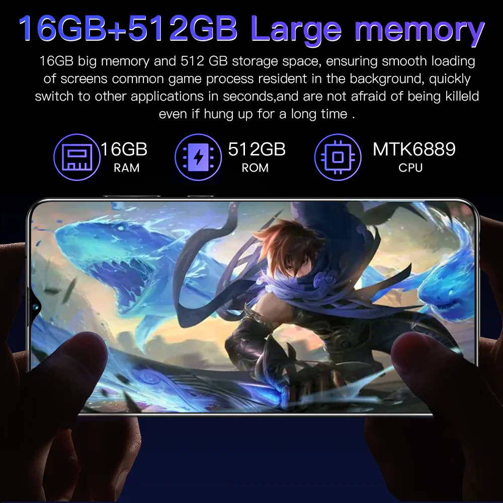 Смартфон глобальная версия Galxy S21 + Ultra 6 7 дюйма полный экран 11 ядер телефон 16