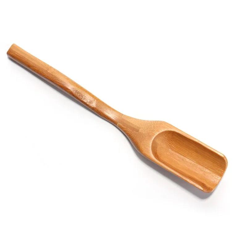 

Vbatty 1pc Tea Scoop Shovel Natural Bamboo Coffee Black Tea Spoon Powder Teaspoon Teaware Chinese Tea Accessories