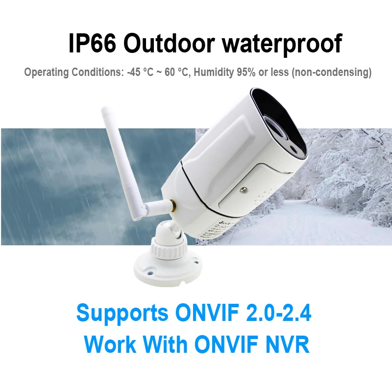 Ip-камера наружная 1080P Wi-Fi 64G HD водонепроницаемая с двусторонней аудиосвязью |