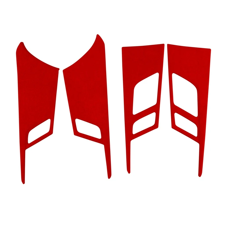 

Поворотная меховая замшевая Автомобильная внутренняя дверная ручка декоративная панель Tirm для-A4L 2017-2021 аксессуары рамка наклейка