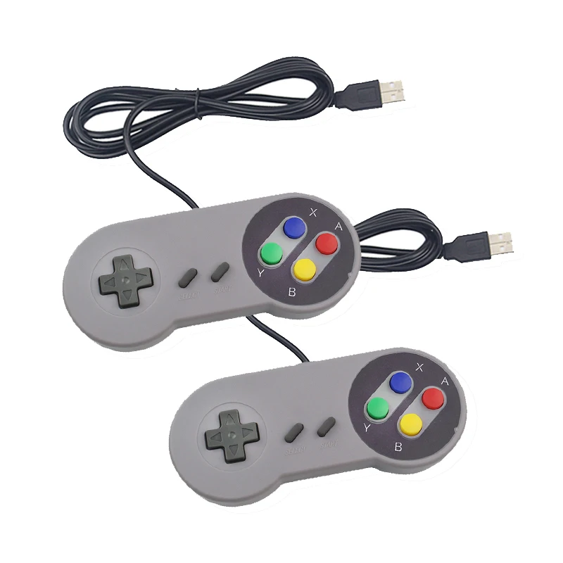 2 шт. USB геймпад игровой джойстик SNES контроллер Ретро геймпады для ПК NESPi RetroPie Raspberry