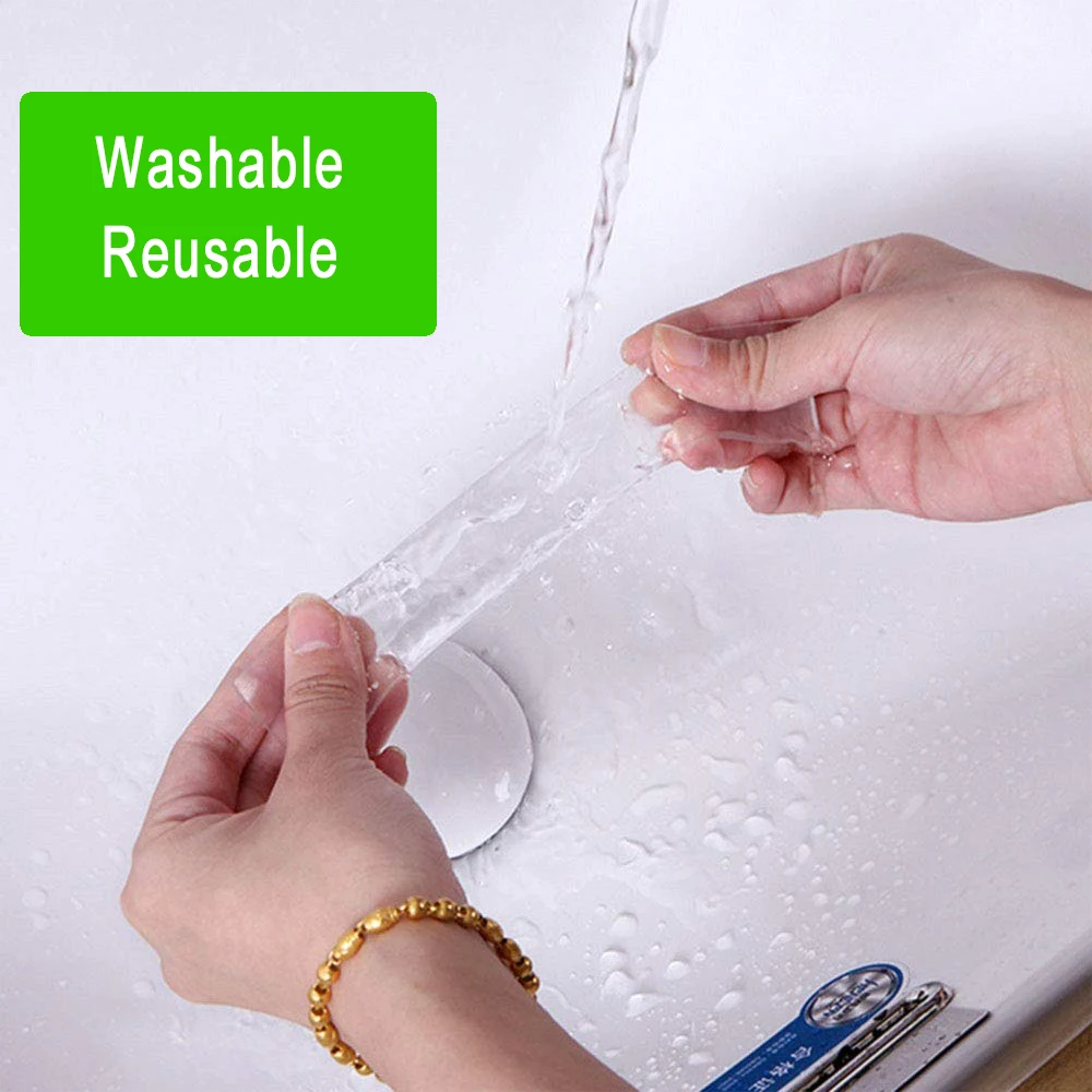 Прозрачная двусторонняя нано лента Multipurp Волшебная клейкая не скользит