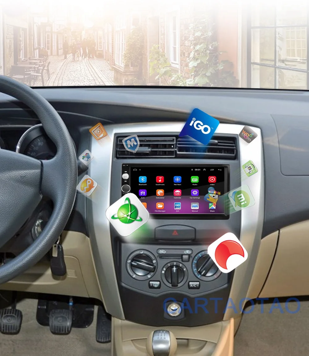 2G+ 32G 2DIN Android автомобильный DVD мультимедийный плеер 2 DIN HD автомобильное радио с GPS навигацией WiFi USB FM BT 2din " Универсальный Автомобильный MP5 плеер