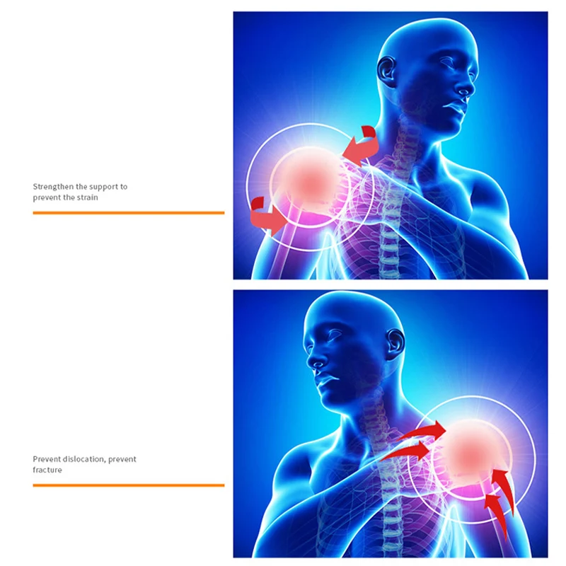 

Newly Adjustable Shoulder Support Brace Strap Sport Gym Compression Neoprene Strap S66