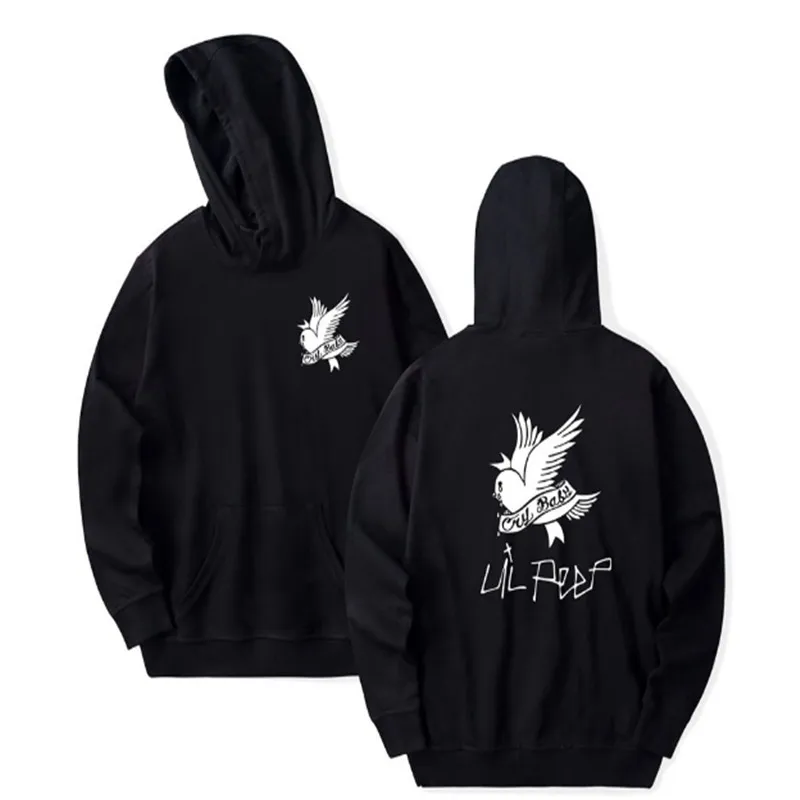 Lil/толстовки с капюшоном надписью Hell Boy Lil. Peep для мужчин/wo мужчин пуловер