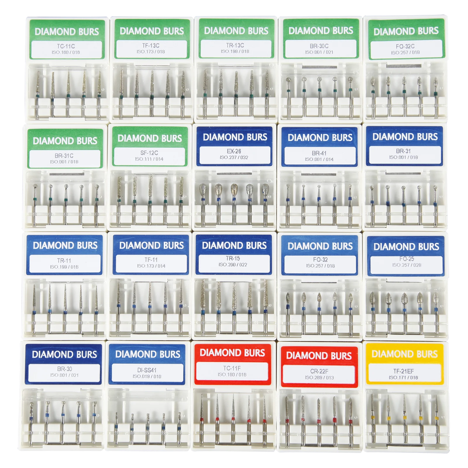 Бесплатная доставка 100 шт. зубные Алмазные Боры средняя FG 1 6 мм для