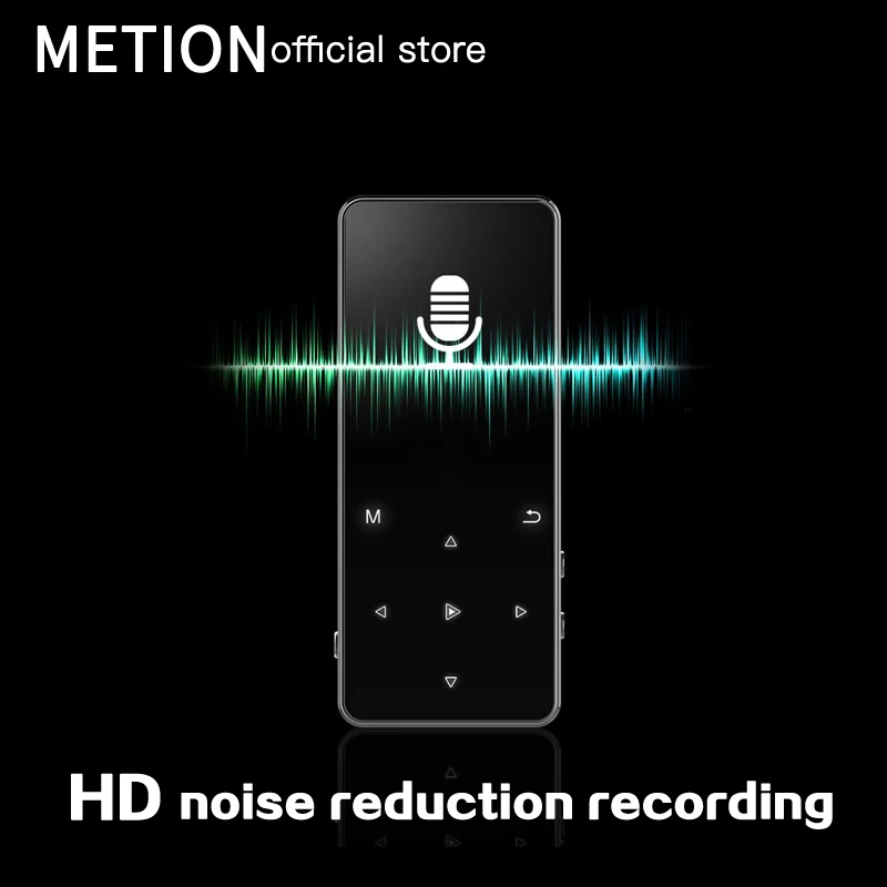 Bluetooth 5.0 Lossless MP3 Player 16GB HiFi Portable Audio Walkman With FM Clock Voice Recorder Music | Электроника