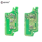 Печатная плата дистанционного ключа автомобиля KEYYOU 15X FSKASK, электронная для Peugeot 307, 408, 308, для Citroen C2, C3, C4, C5 2, 3BT, CE0536