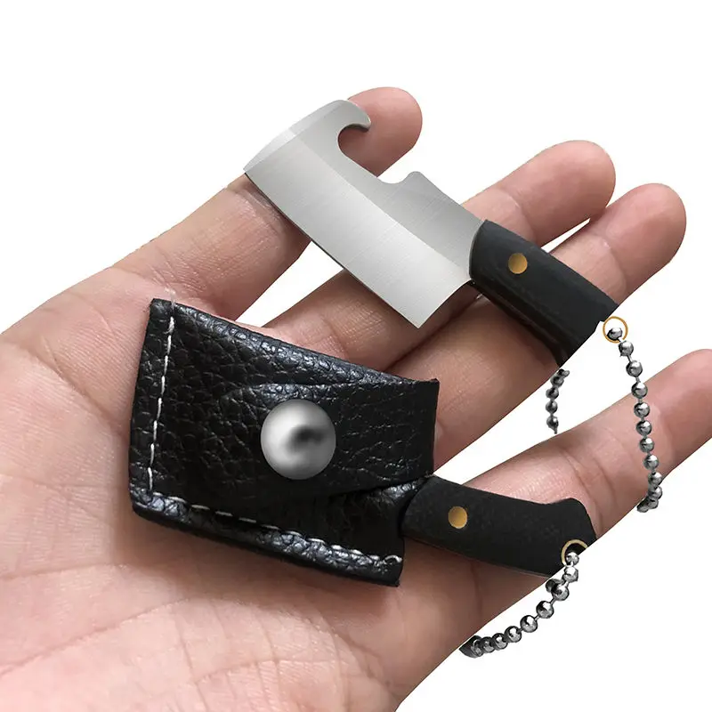Mini Knife Keychain Portable Tool Beer Glass Simulation Food Handicraft Key Women Men Jewelry Accessories Gift | Украшения и